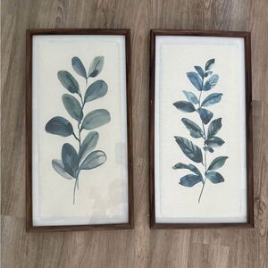 Framed Botanical Wall Art Set
